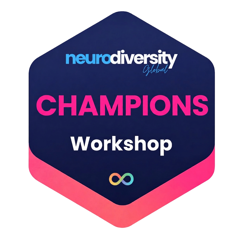 Champions workshop badge